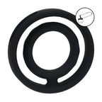 Levelz Classic Grooved Cock and Ball Ring · drážkovaný kroužek na penis a varlata
