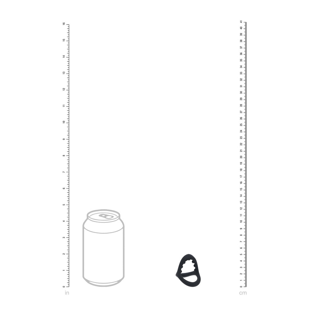 Levelz Soft Bead Grip Cock and Ball Ring · vícesmyčkový erekční kroužek
