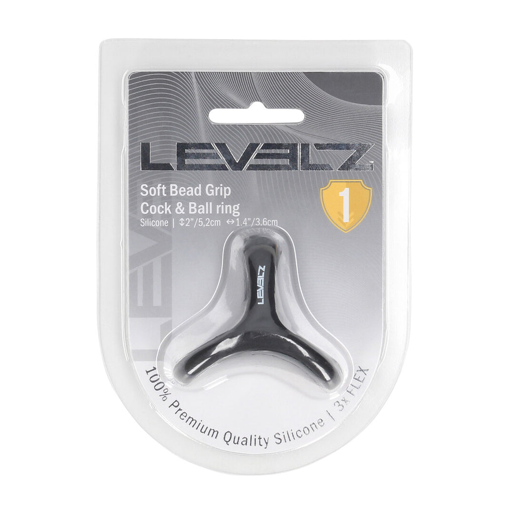 Levelz Soft Bead Grip Cock and Ball Ring · vícesmyčkový erekční kroužek