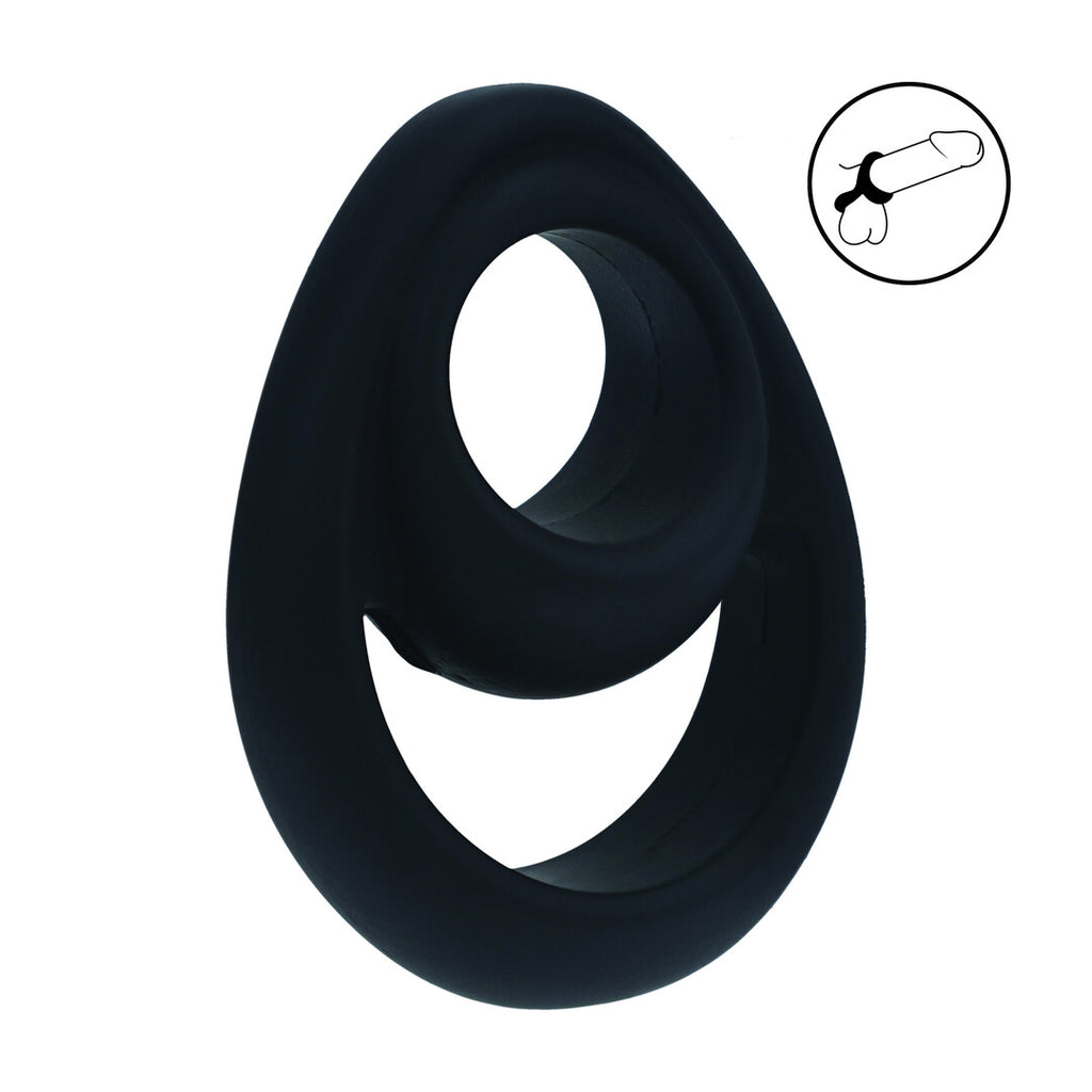 Levelz Double Ergo Silicone Cockring · dvojitý erekční kroužek