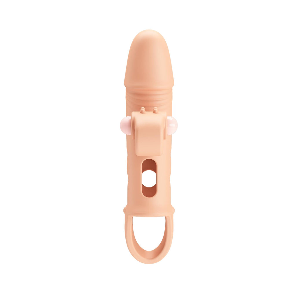 Romance · návlek na penis s vibračním stimulátorem klitorisu, tělová