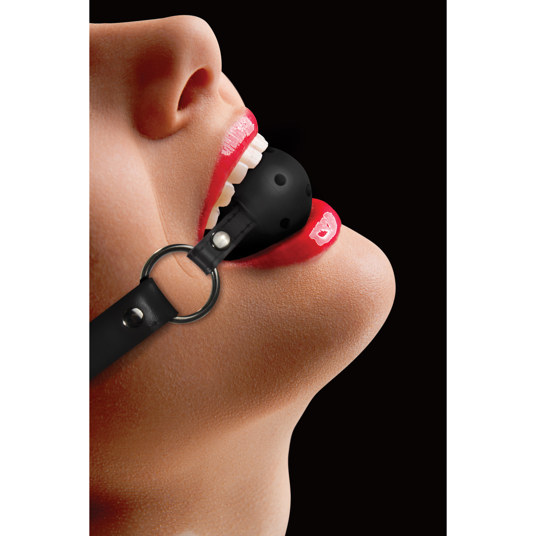 Ouch! Ball Gag · prodyšný roubík s kuličkou