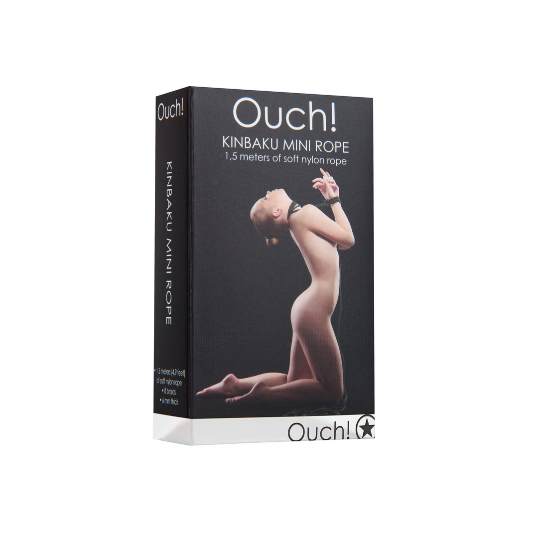 Ouch! Kinbaku Mini Rope · bondage lano 1,5 m