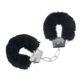 Ouch! Classic Fluffy Handcuffs · klasická plyšová pouta · černá