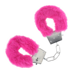 Ouch! Classic Fluffy Handcuffs · klasická plyšová pouta · růžová