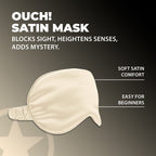 Ouch! Satin Mask · saténová maska na oči · zlatá