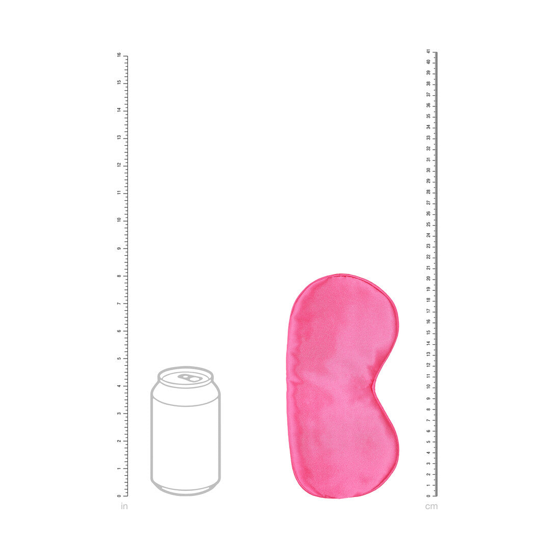 Ouch! Satin Mask · saténová maska na oči · růžová
