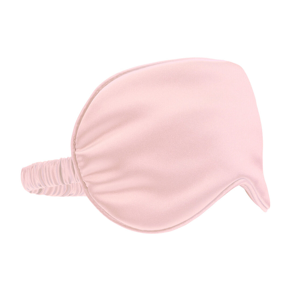 Ouch! Satin Mask · saténová maska na oči · pudrově růžová