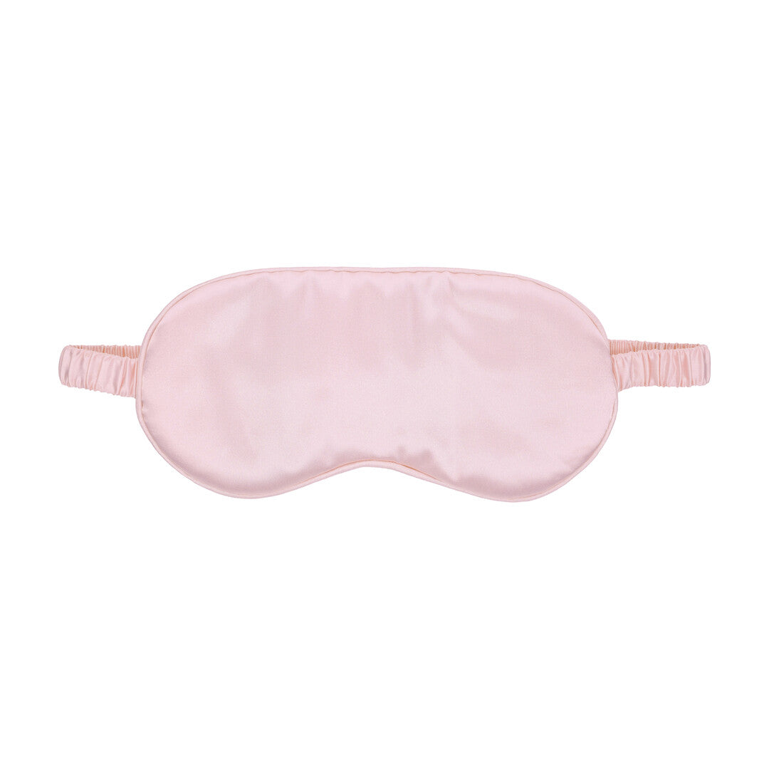 Ouch! Satin Mask · saténová maska na oči · pudrově růžová