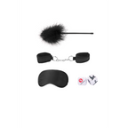 Ouch! Introductory Bondage Kit #2 · sada s pouty, maskou, peříčkem a kostkami