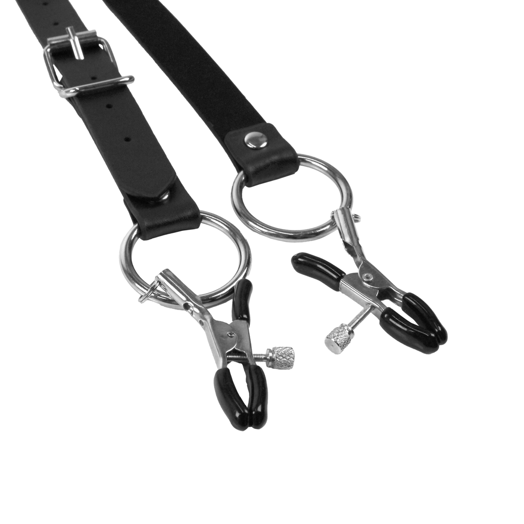 Ouch! Labia Spreader with Clamps · roztahovač stydkých pysků se svorkami