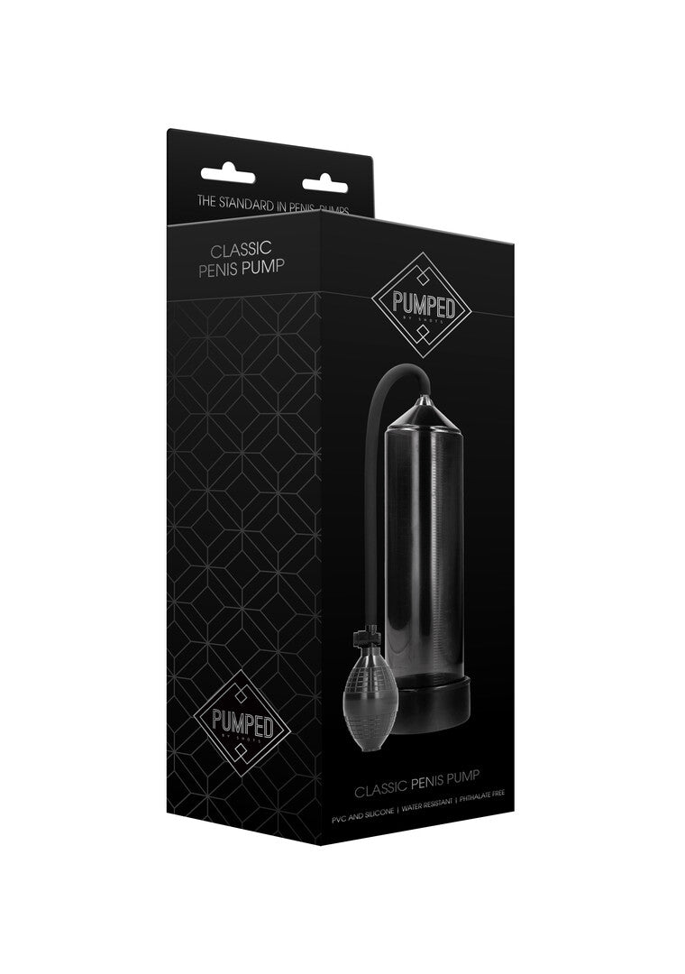 Pumped Classic Penis Pump · vakuová pumpa na penis · černá