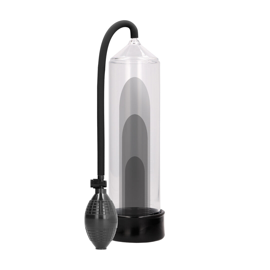 Pumped Classic Penis Pump · vakuová pumpa na penis · průhledná