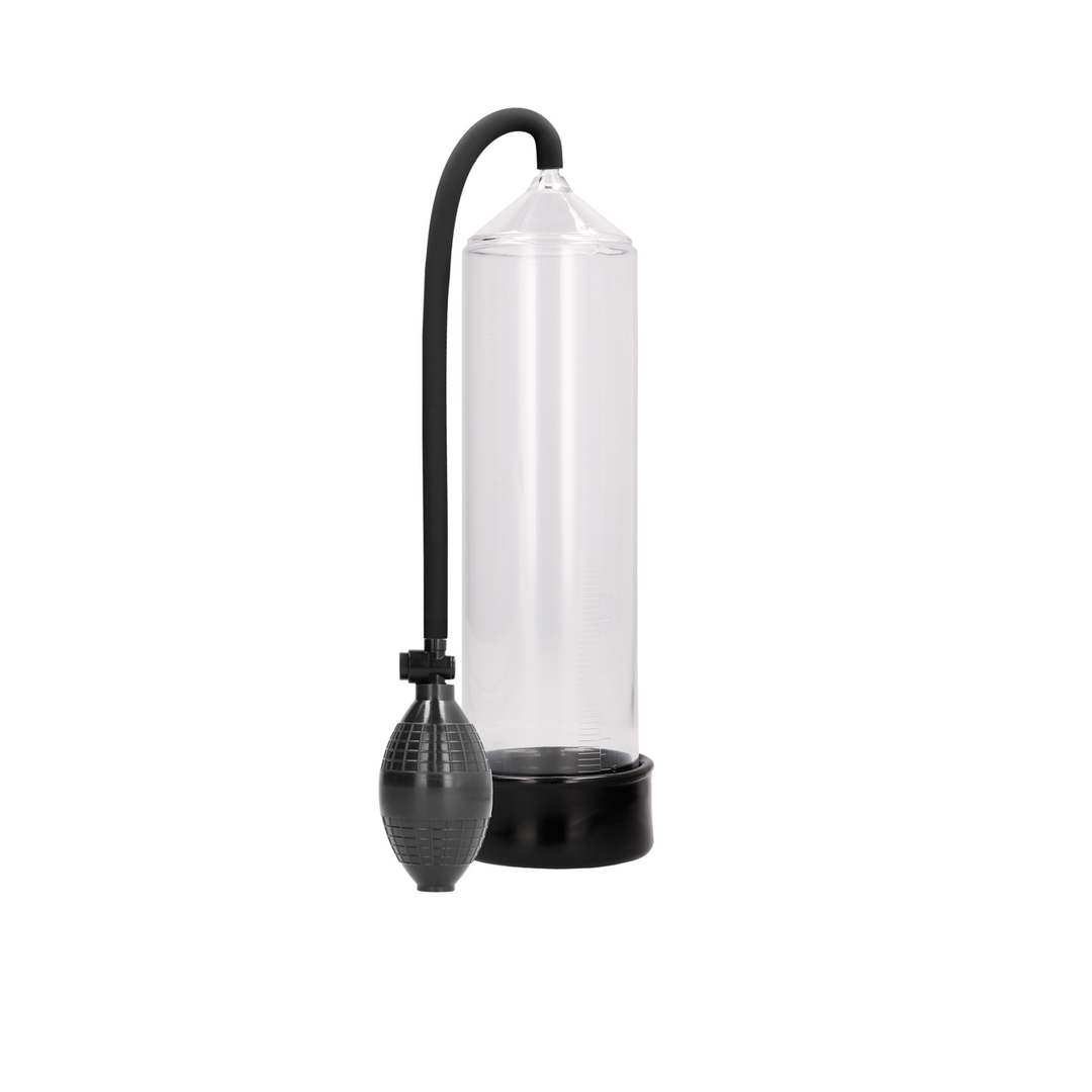 Pumped Classic Penis Pump · vakuová pumpa na penis · průhledná