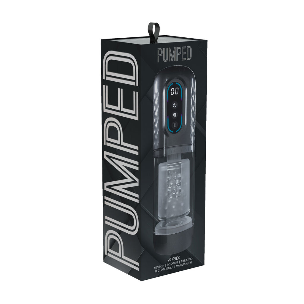 Pumped Vortex · masturbátor se sáním a rotací