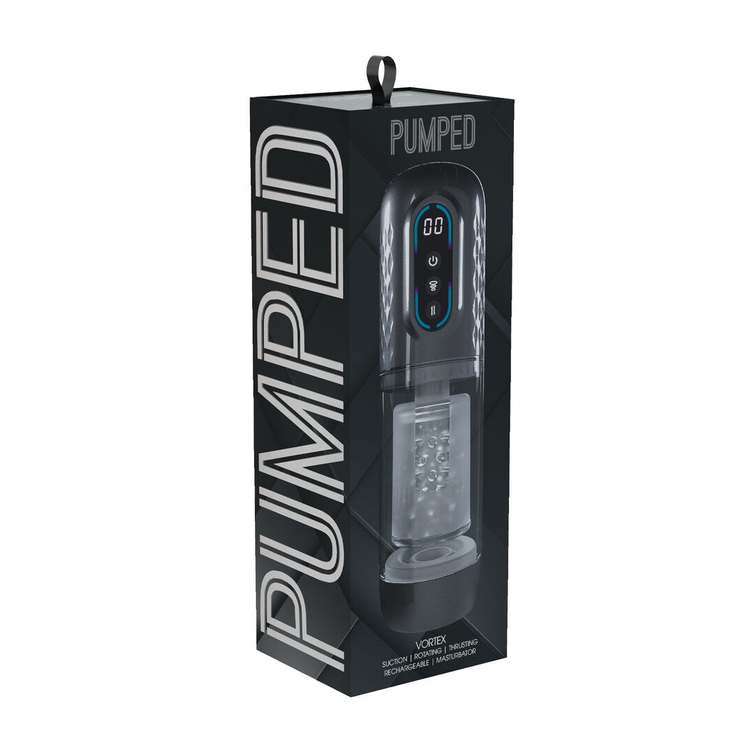 Pumped Vortex · masturbátor se sáním a rotací