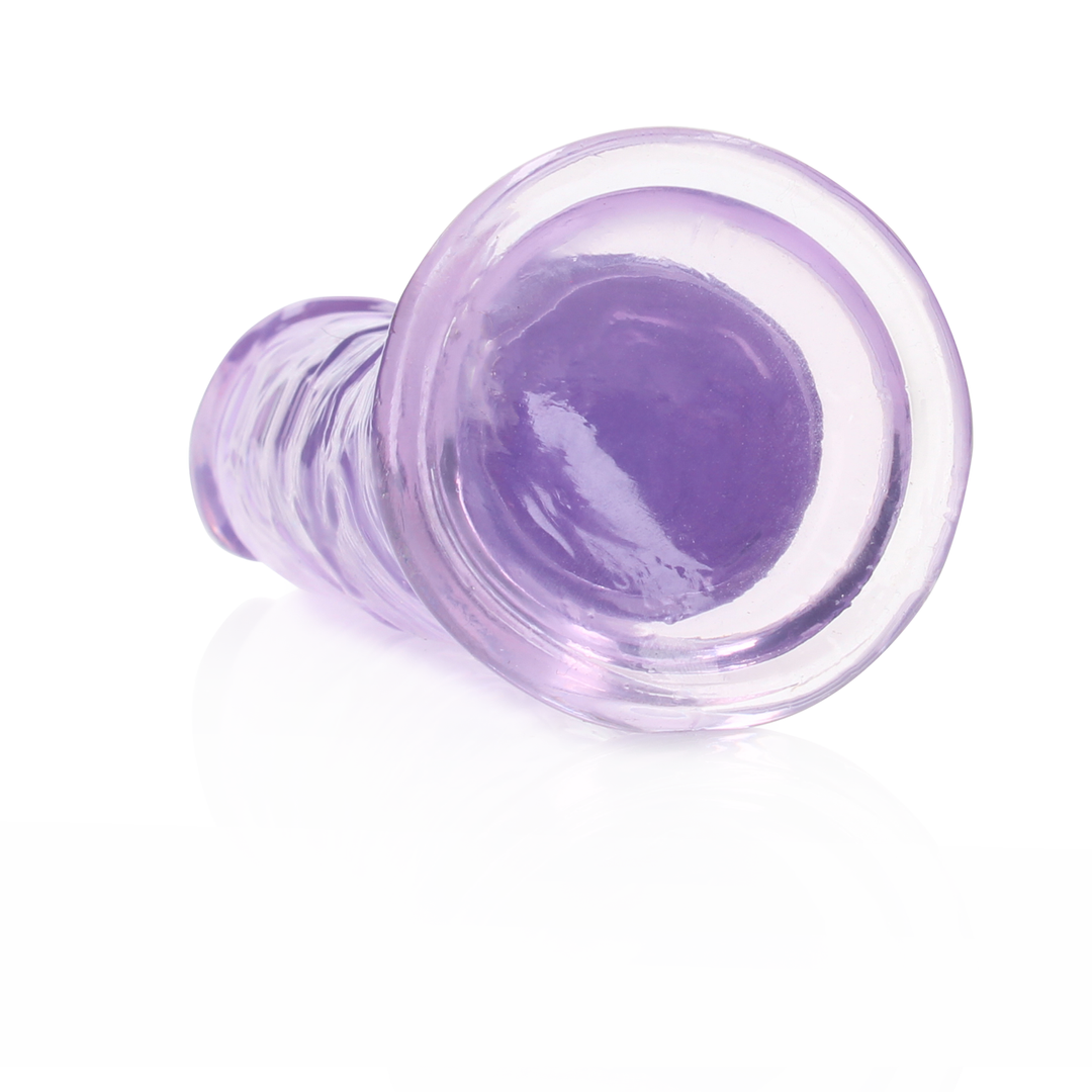 RealRock Straight Realistic Dildo with Suction Cup 14,5 cm · realistické dildo s přísavkou · fialová