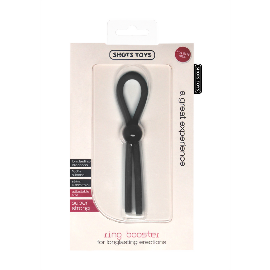 ShotsToys Ring Booster · nastavitelný erekční kroužek