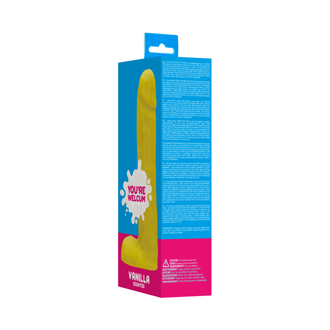 S-Line Dicky Soap with Balls · mýdlo ve tvaru penisu s varlaty