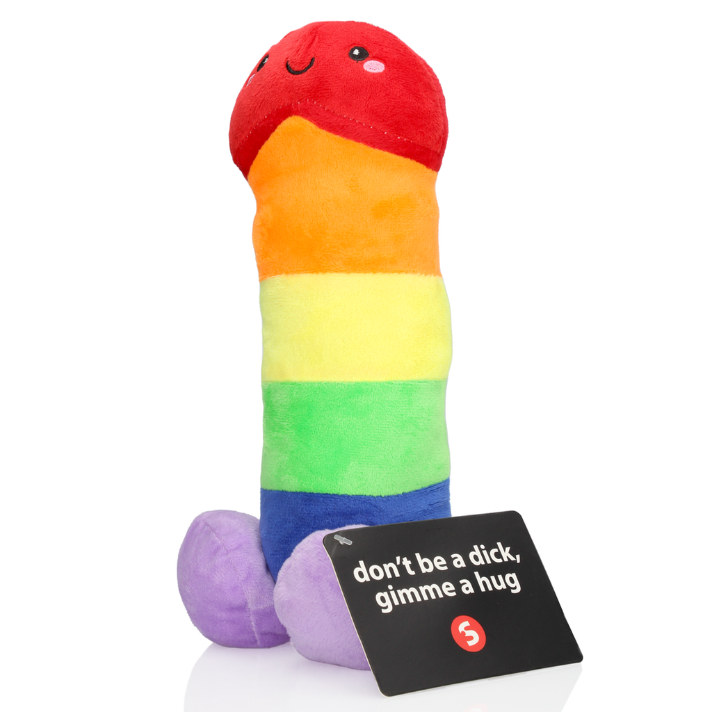 S-Line Penis Plushie 30 cm · plyšový penis · barevná