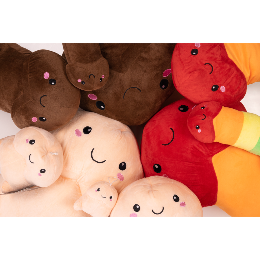 S-Line Penis Plushie 30 cm · plyšový penis · barevná