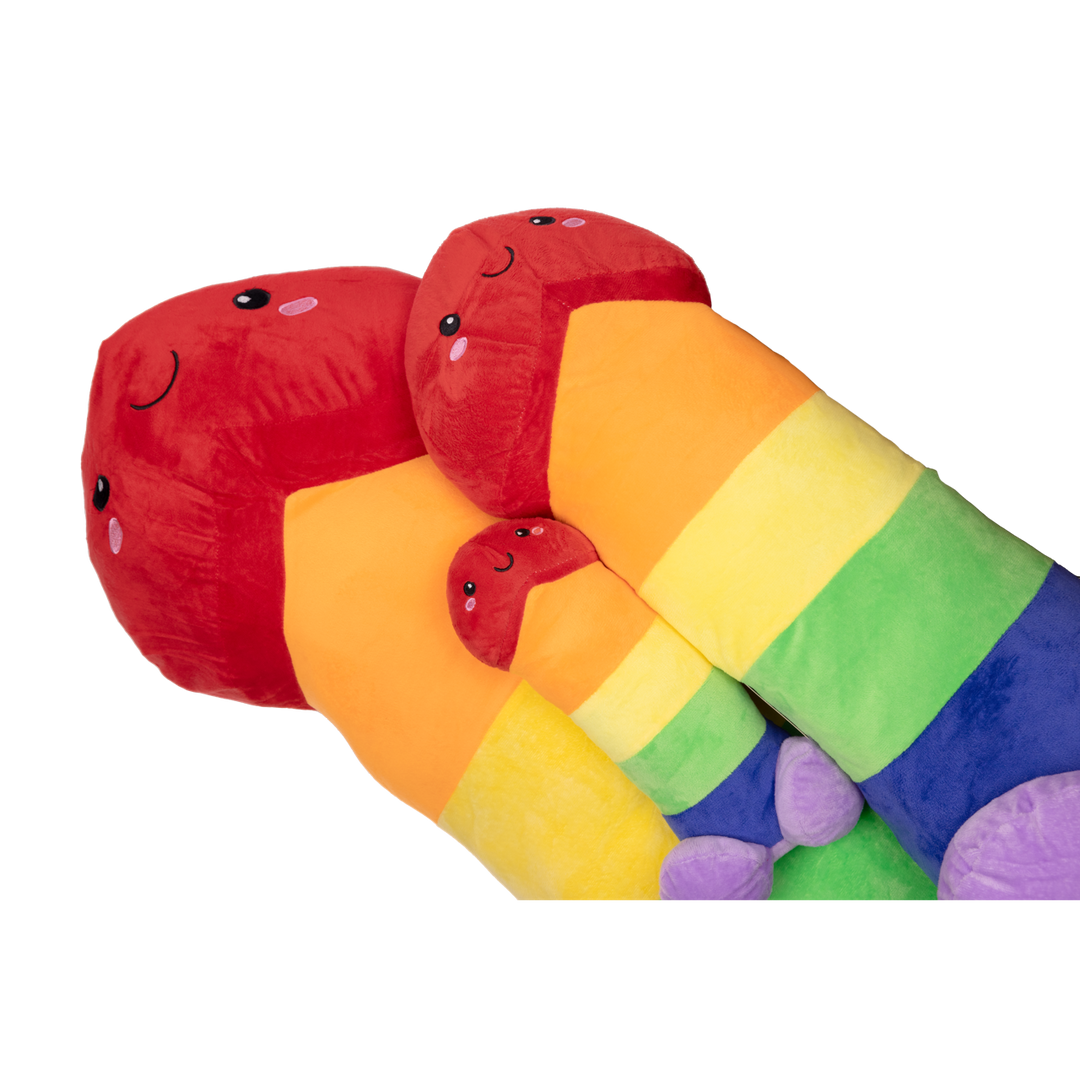 S-Line Penis Plushie 30 cm · plyšový penis · barevná