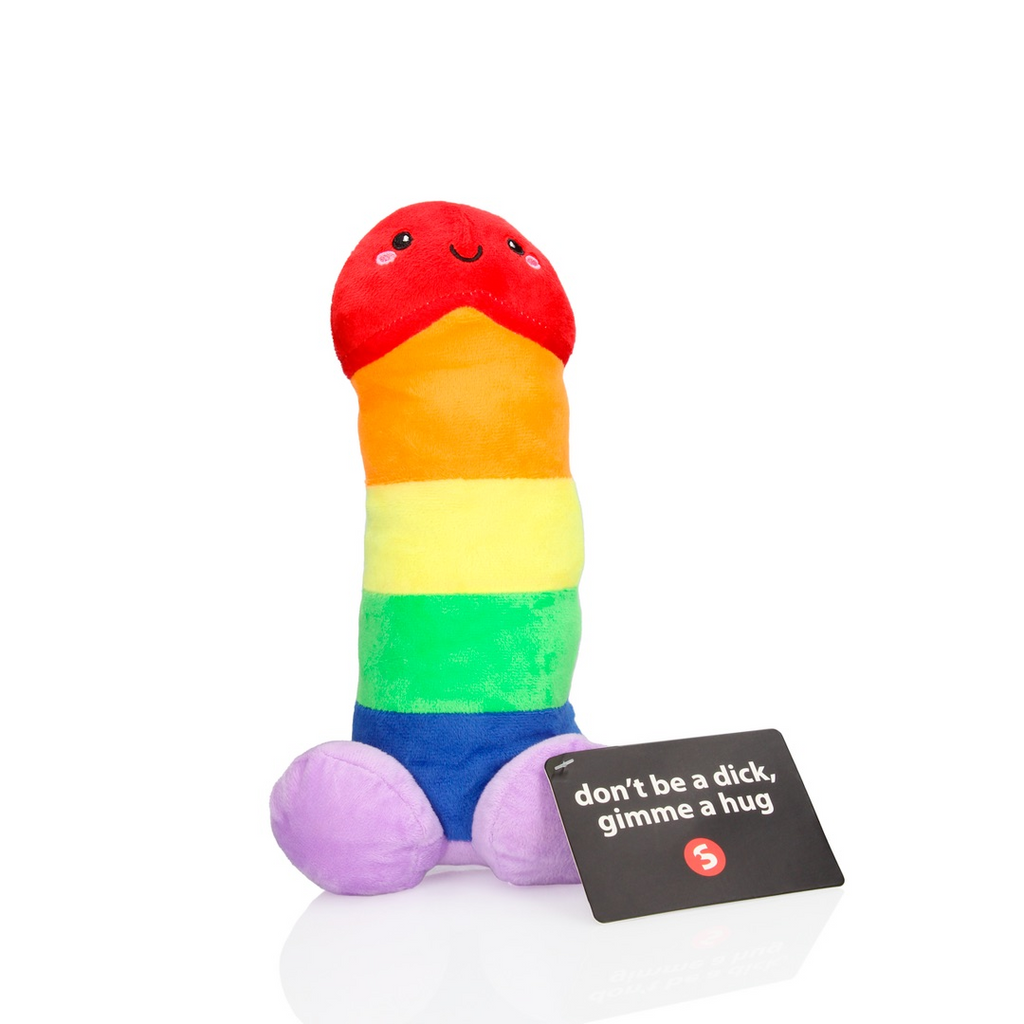 S-Line Penis Plushie 30 cm · plyšový penis · barevná