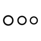 Sono No.25 Cockring Set · sada tří erekčních kroužků, černá