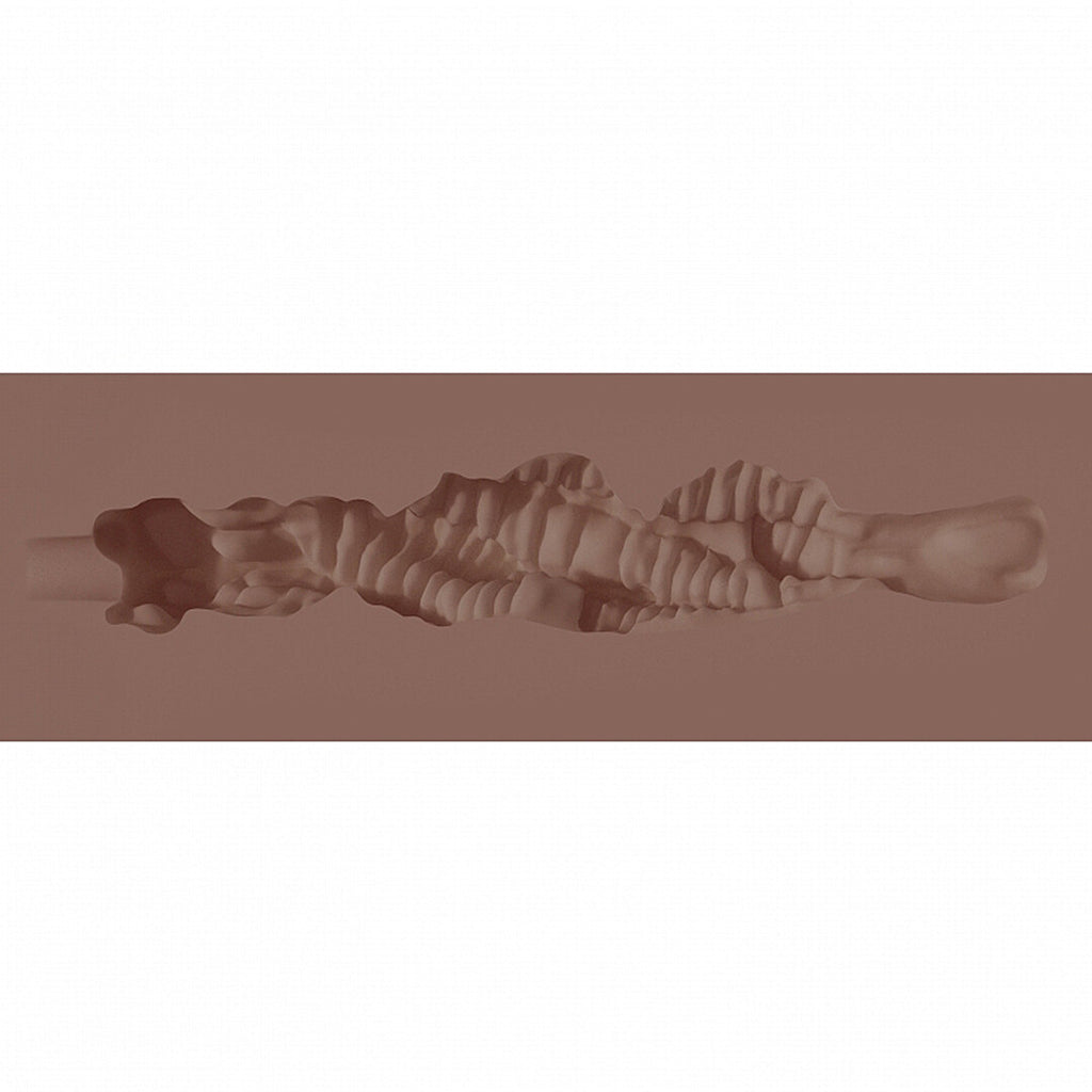 XKIN Raw The Grip · malý masturbátor z TPE · hnědá