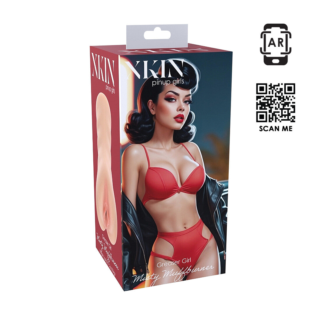 XKIN Pinup Dolls Greaser Girl Misty Muffburner · masturbátor vagíny · tělová