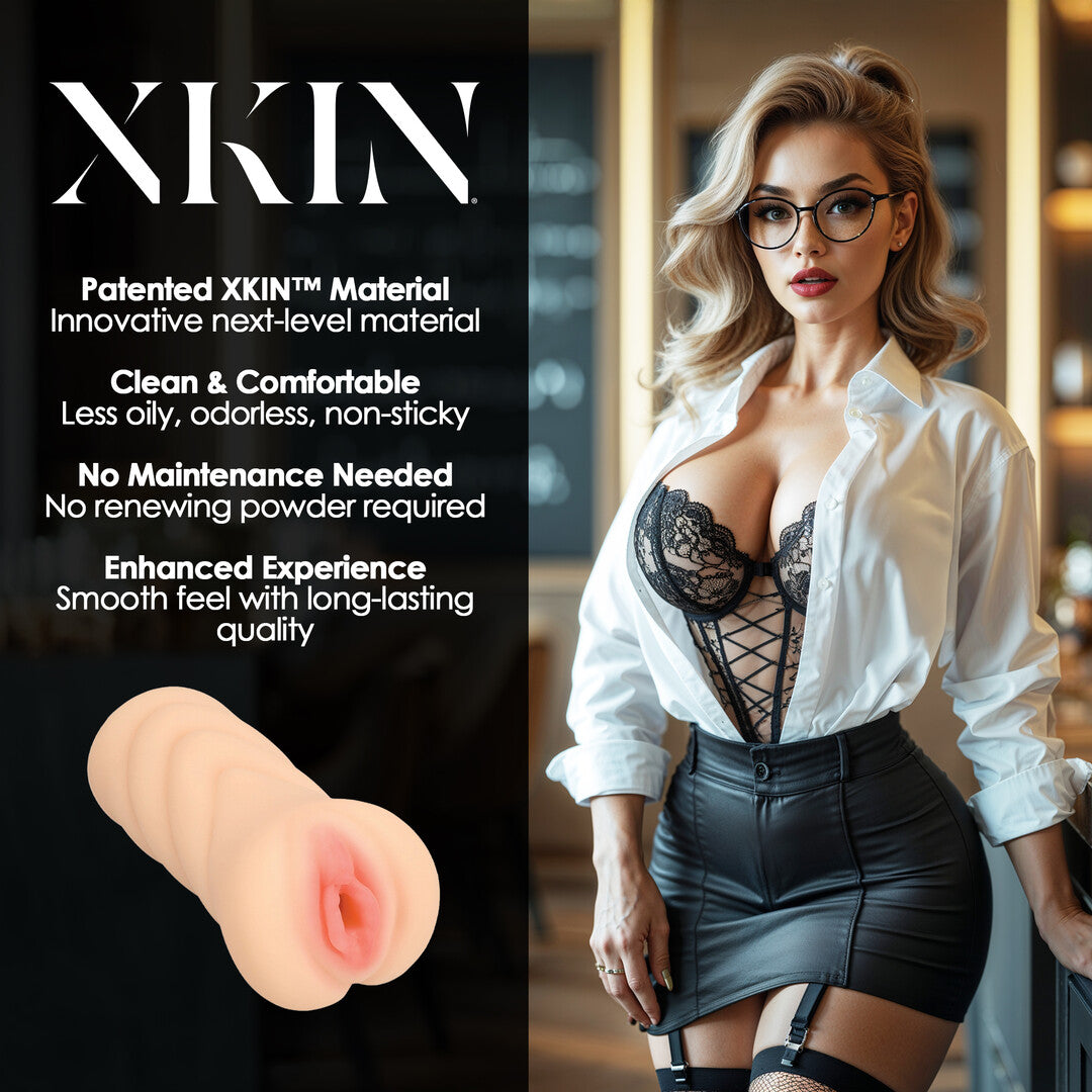 XKIN Career Girls Tempting Teacher Ms Jenny Jawline · masturbátor z TPE