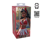 XKIN Pinup Dolls Cheerleader Cutie Cherry Splitz · masturbátor vagíny · hnědá