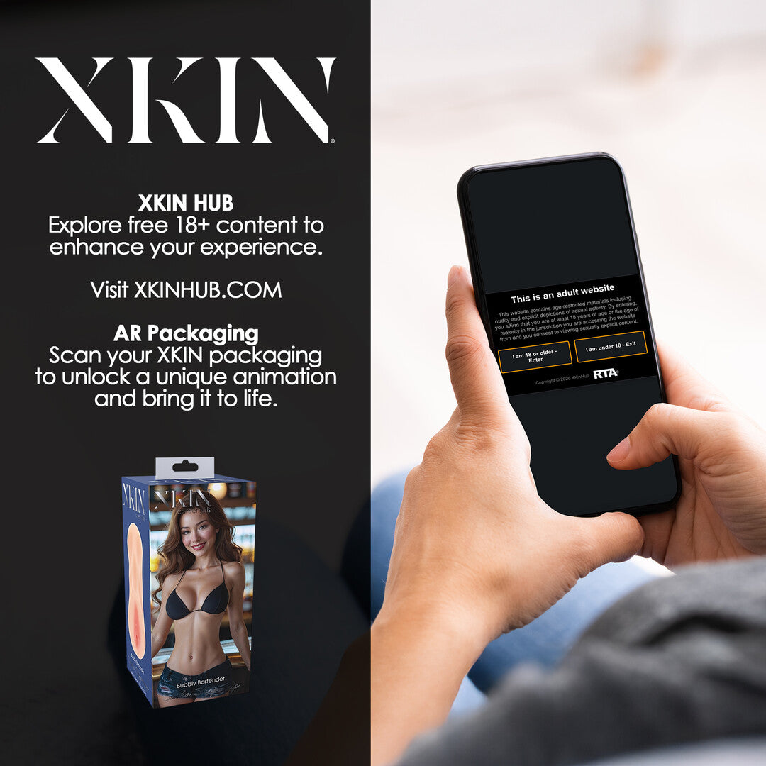 XKIN Career Girls Bubbly Bartender Sasha Slippernip · masturbátor vagíny · tělová