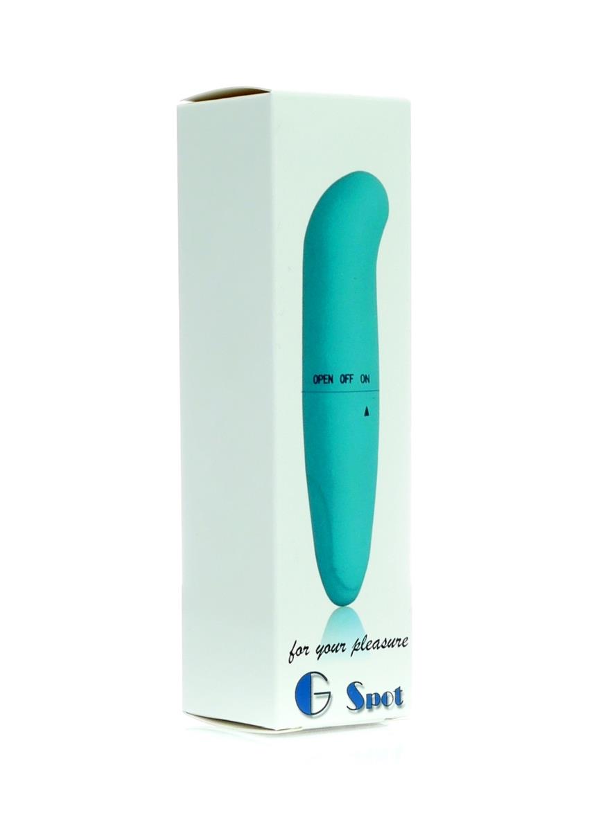 B-Series Power Mini G Spot mini vibrátor na bod G, modrý