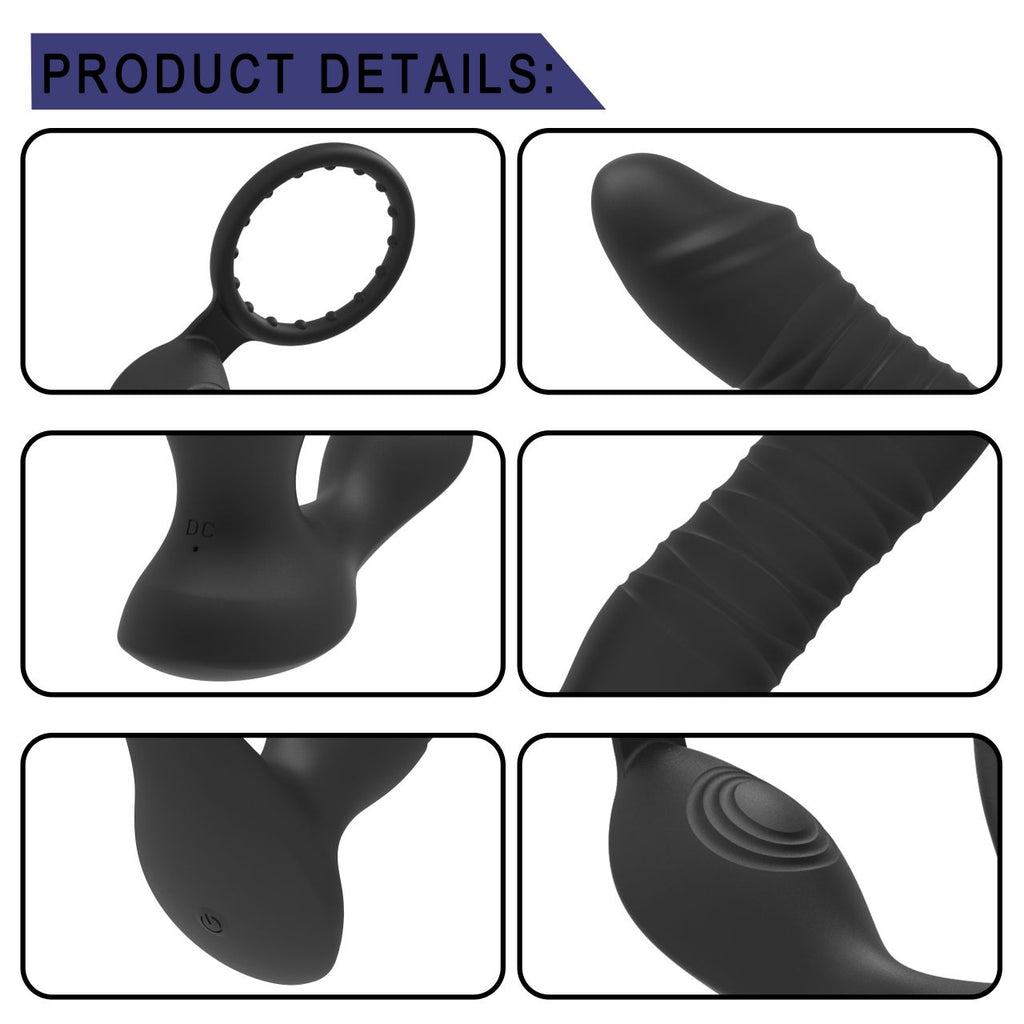 EroSpace Men's Play B5 přirážecí masážér prostaty s aplikací