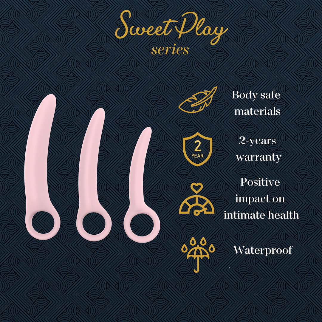 EroSpace Sweet Play A13 sada vaginálních dilatátorů, 3 ks