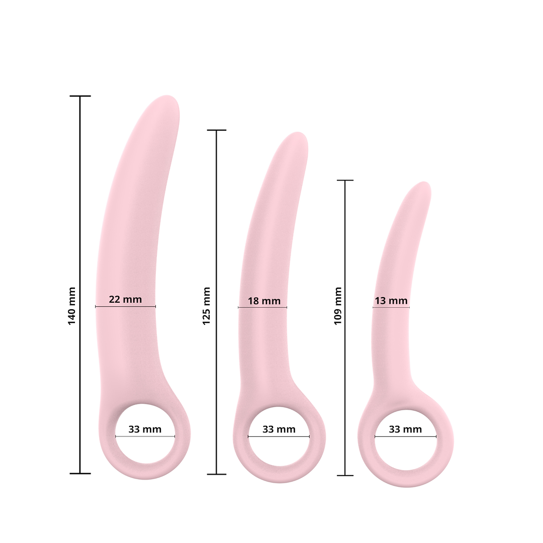 EroSpace Sweet Play A13 sada vaginálních dilatátorů, 3 ks