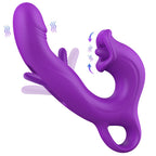 EroSpace Sweet Play A17 vibrátor na bod G s pohyblivými rty a jazýčkem