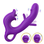 EroSpace Sweet Play A17 vibrátor na bod G s pohyblivými rty a jazýčkem