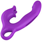 EroSpace Sweet Play A17 vibrátor na bod G s pohyblivými rty a jazýčkem