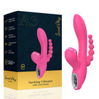 EroSpace Sweet Play A3 vibrátor se sáním klitorisu a anální větví