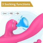 EroSpace Sweet Play A3 vibrátor se sáním klitorisu a anální větví