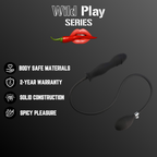 EroSpace Wild Play C6 nafukovací anální kolík s pumpičkou