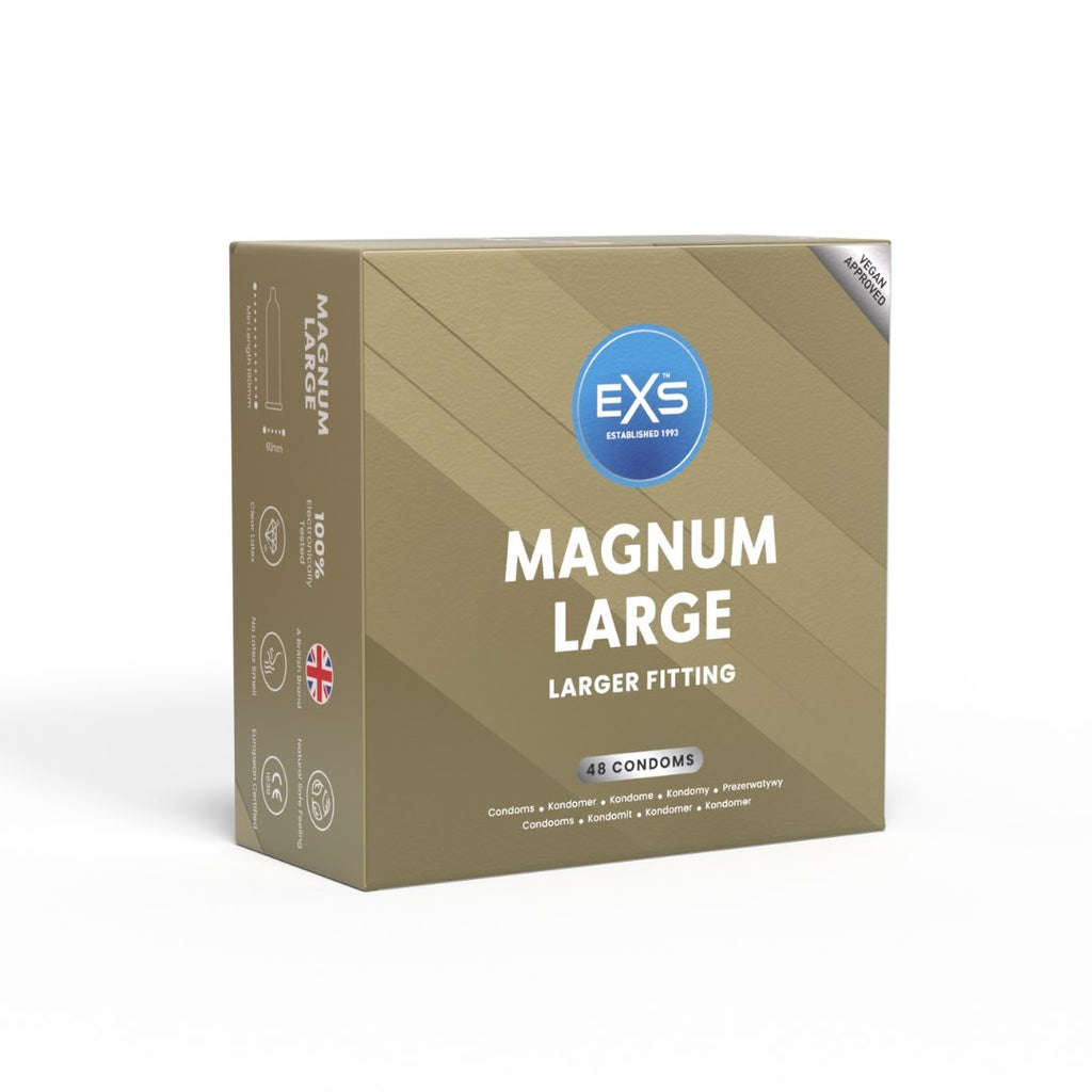 EXS Magnum kondomy větší velikosti (48 ks)