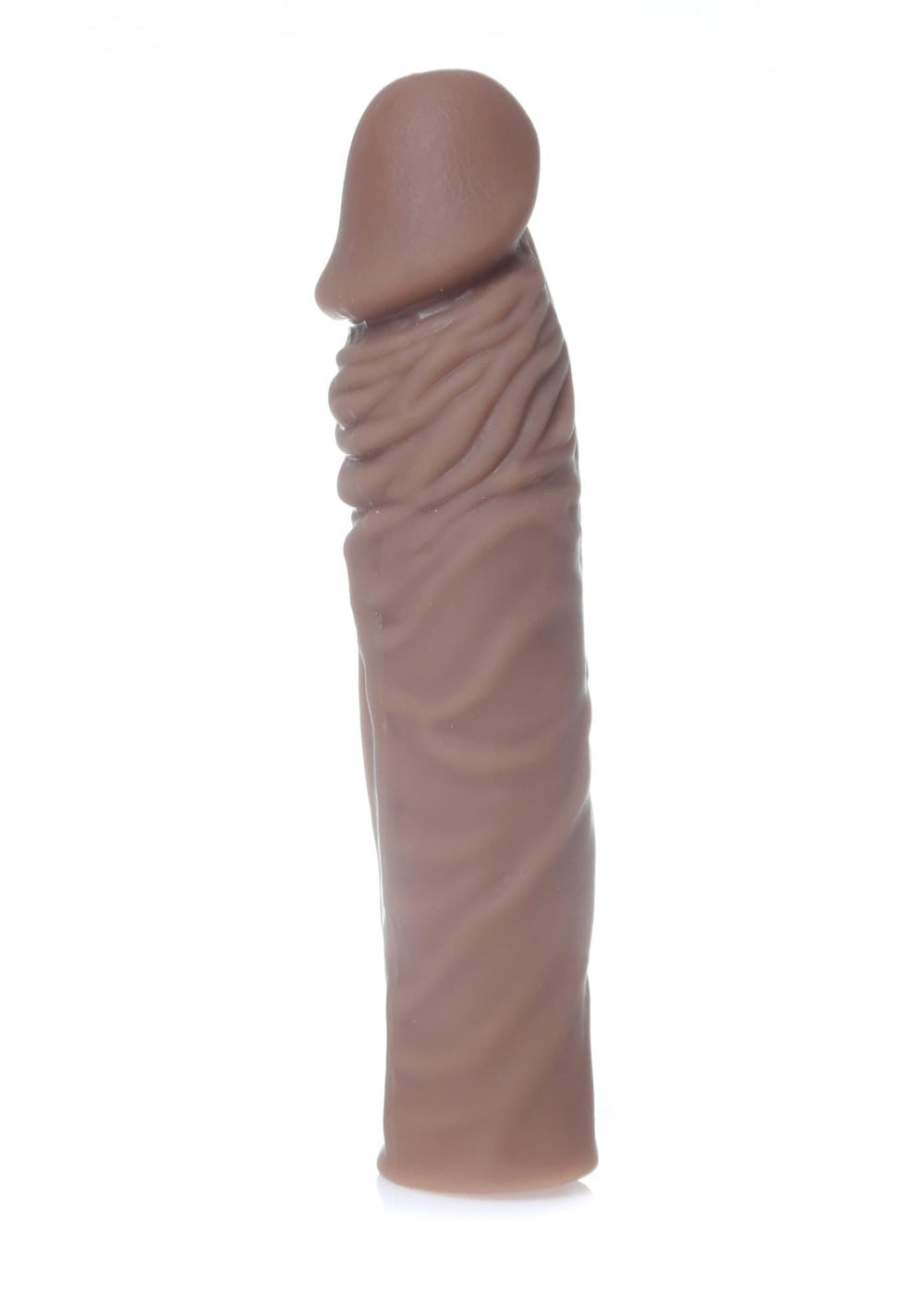 B Series EasyLove Perfect Sleeve Mulatto predlžovací návlek na penis +7 cm