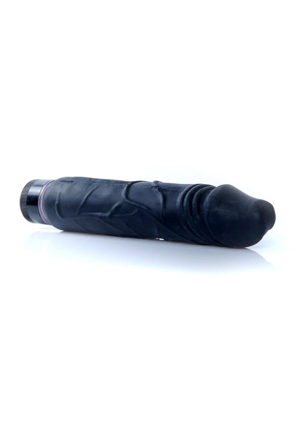 EasyLove Real Skin realistic vibrator black, 22 cm