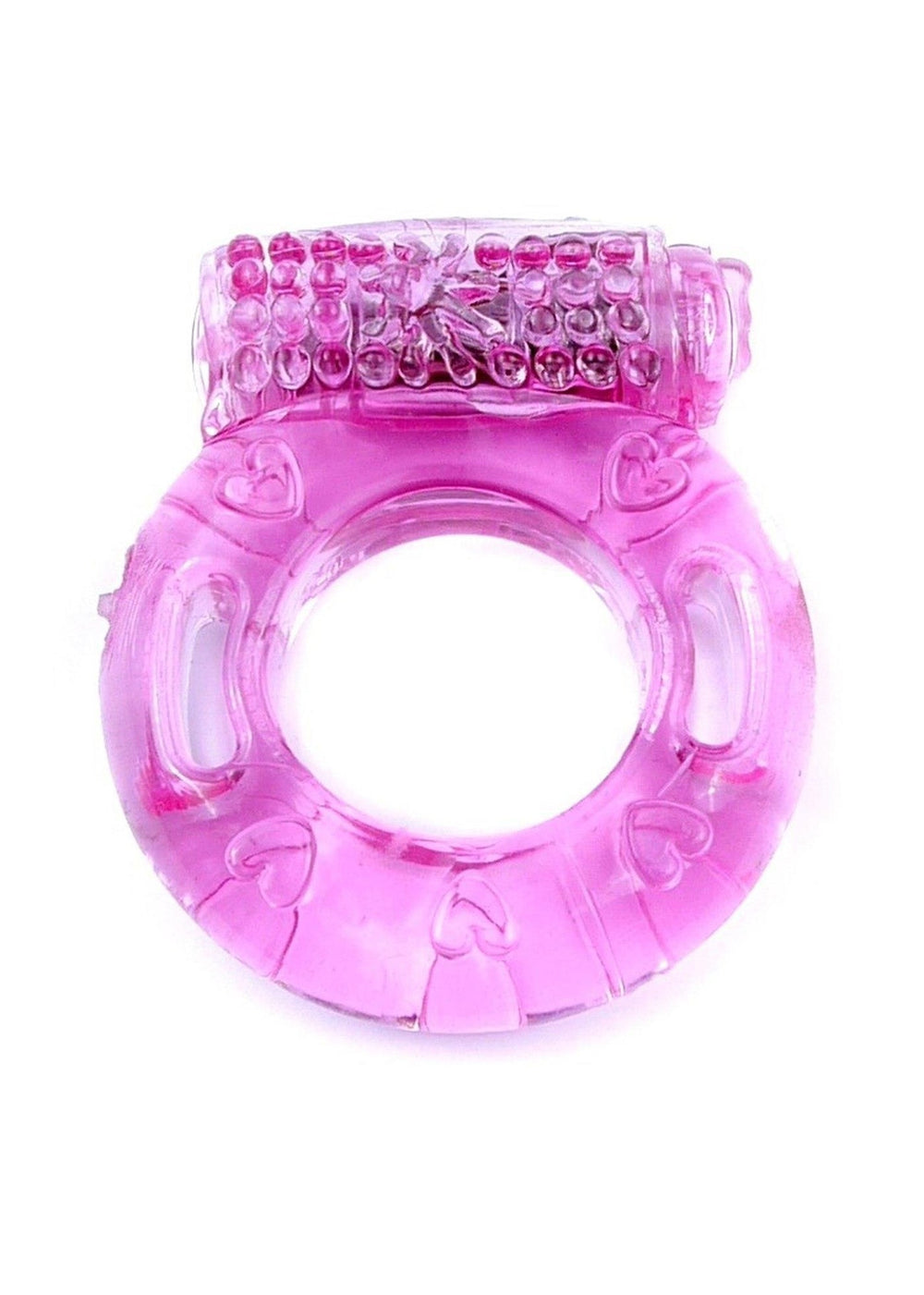 EasyLove Vibrating Cock Ring vibrating cock ring, pink