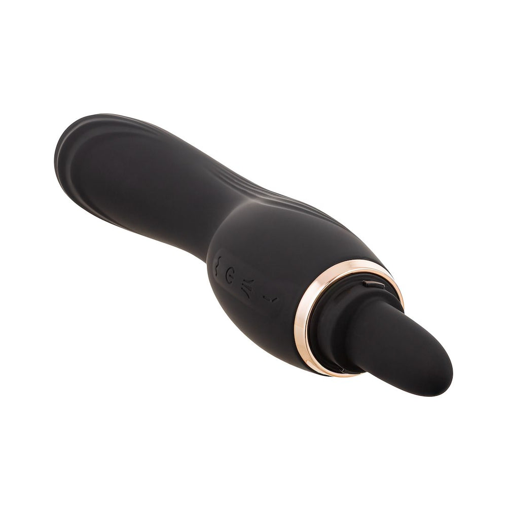 EroSpace Sweet Play A6 vibrátor 2 v 1 s lízajícím jazýčkem a sáním