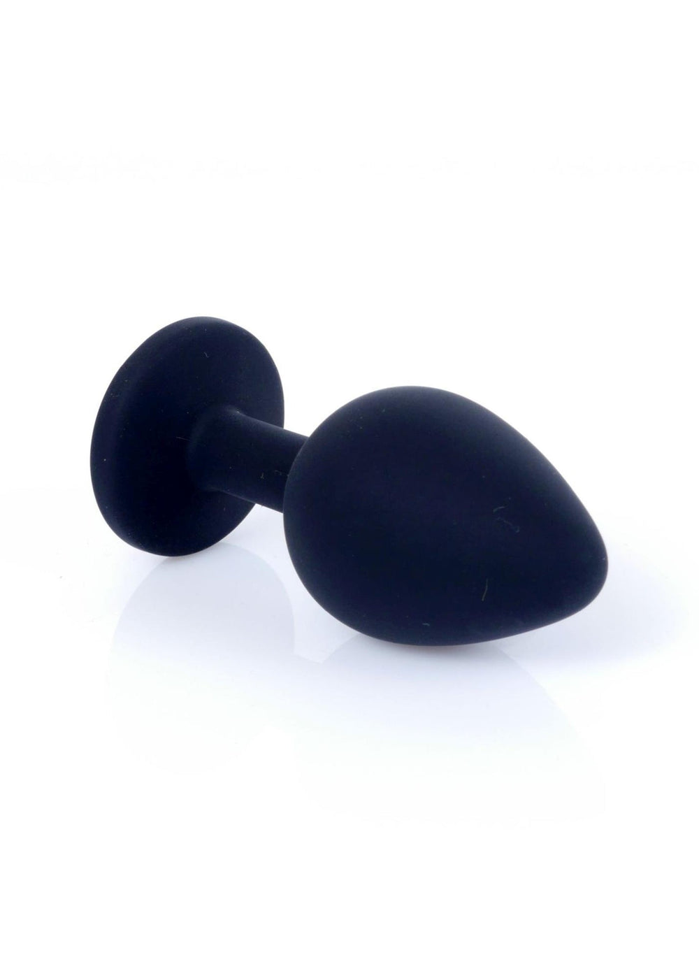 Jewellery Plug Medium silikónový análny kolík s ružovým kryštálom