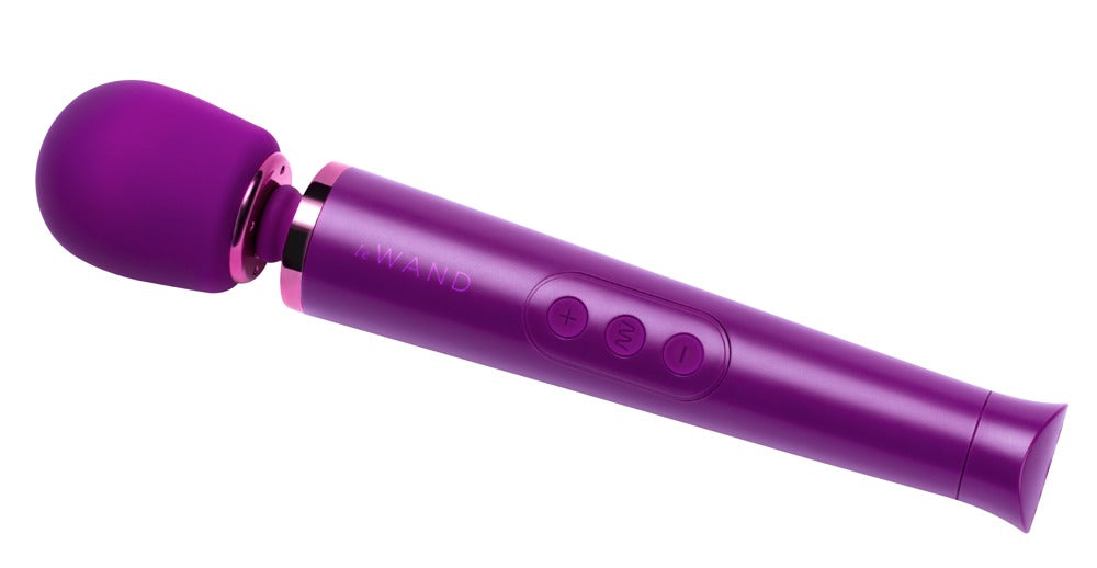 Le Wand Petite massage head wand dark cherry